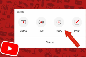 youtube stories feature